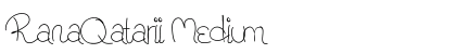 RanaQatarii Medium preview