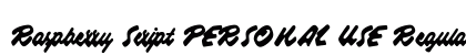 Raspberry Script PERSONAL USE Regular preview