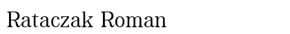 Rataczak Roman Preview