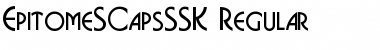 EpitomeSCapsSSK Font