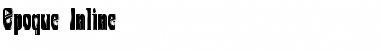 Download Epoque Inline Font Download Epoque Inline Font
