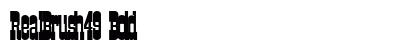 RealBrush49 Bold preview