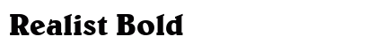 Realist Bold preview