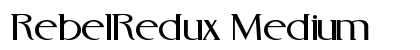 RebelRedux Medium preview