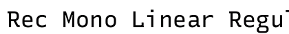 Rec Mono Linear Regular Preview