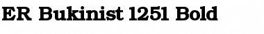 ER Bukinist 1251 Bold Font