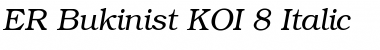 ER Bukinist KOI-8 Font