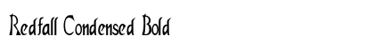 Redfall Condensed Bold Preview