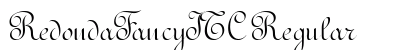 RedondaFancyITC Regular preview