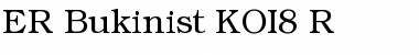 ER Bukinist KOI8-R Font