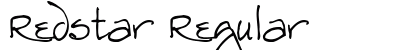 Redstar Regular preview