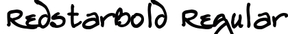 RedstarBold Regular preview