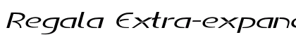 Regala Extra-expanded Italic preview