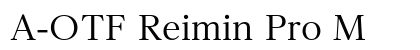 A-OTF Reimin Pro M preview