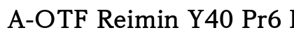 A-OTF Reimin Y40 Pr6 B Preview