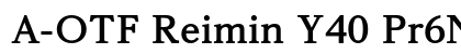 A-OTF Reimin Y40 Pr6N EB Preview