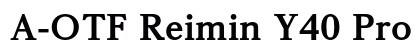 A-OTF Reimin Y40 Pro H preview