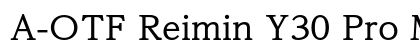 A-OTF Reimin Y30 Pro M Preview