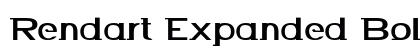 Rendart Expanded Bold preview