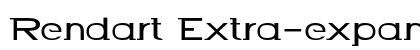 Rendart Extra-expanded Regular Preview