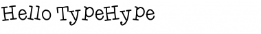 Download HelloTypeHype Font