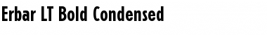 Download Erbar LT BoldCondensed Font Download Erbar LT BoldCondensed Font