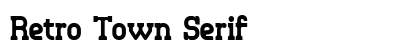 Retro Town Serif preview