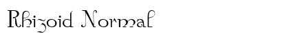 Rhizoid Normal preview