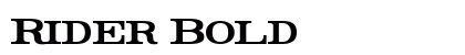 Rider Bold Preview