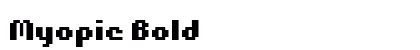 Myopic Bold preview
