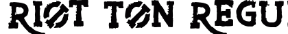 Riot Ton Regular preview