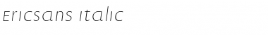 Download EricSans Font Download EricSans Font