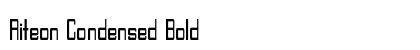 Riteon Condensed Bold Preview