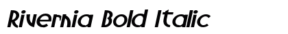 Rivernia Bold Italic Preview