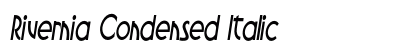 Rivernia Condensed Italic Preview