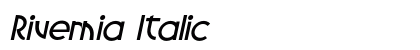 Rivernia Italic Preview