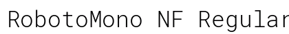 RobotoMono NF Regular preview