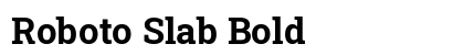 Roboto Slab Bold preview