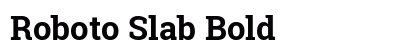 Roboto Slab Bold preview