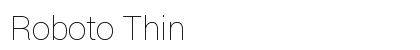 Roboto Thin Preview