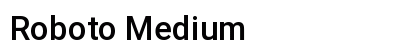 Roboto Medium preview