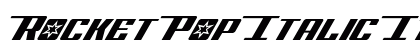Rocket Pop Italic Italic preview