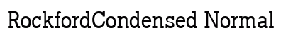 RockfordCondensed Normal Preview