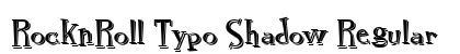 RocknRoll Typo Shadow Regular preview