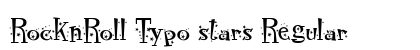 RocknRoll Typo stars Regular preview