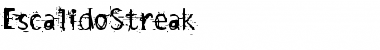 EscalidoStreak Font