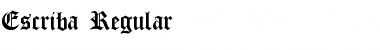 Download Escriba Font