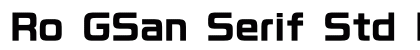 Ro GSan Serif Std B preview
