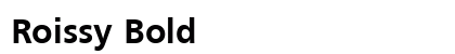 Roissy Bold preview