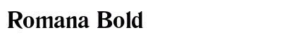 Romana Bold preview